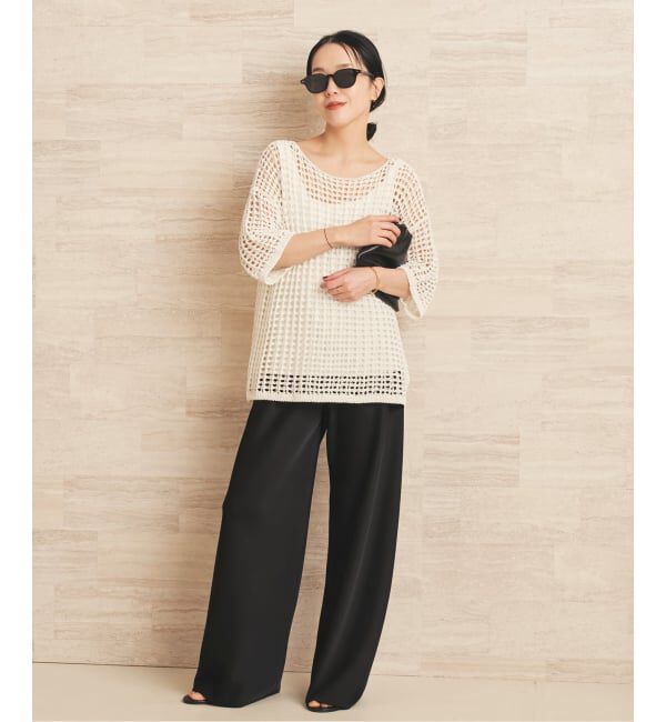 Plage「Satin Bias Relax パンツ」|その他|