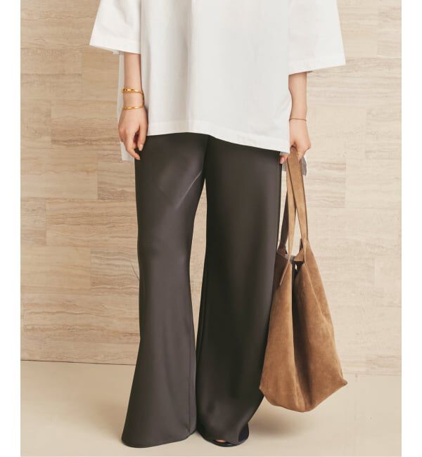 Plage「Satin Bias Relax パンツ」|その他|