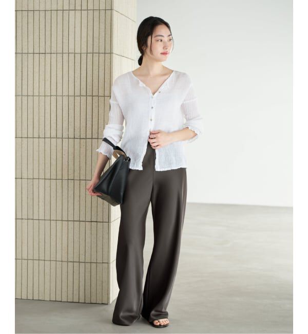 Plage「Satin Bias Relax パンツ」|その他|
