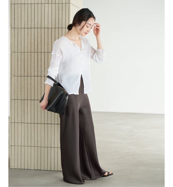 Plage「Satin Bias Relax パンツ」|その他|