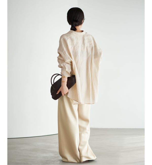 Plage「Satin Bias Relax パンツ」|その他|