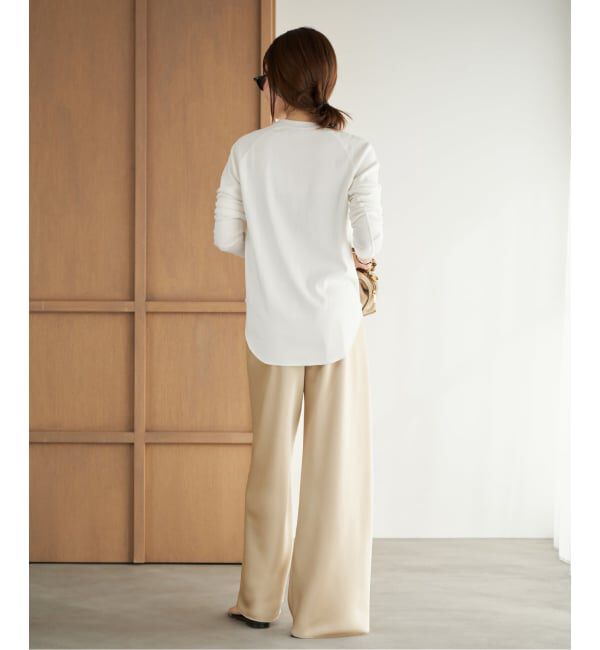Plage「Satin Bias Relax パンツ」|その他|