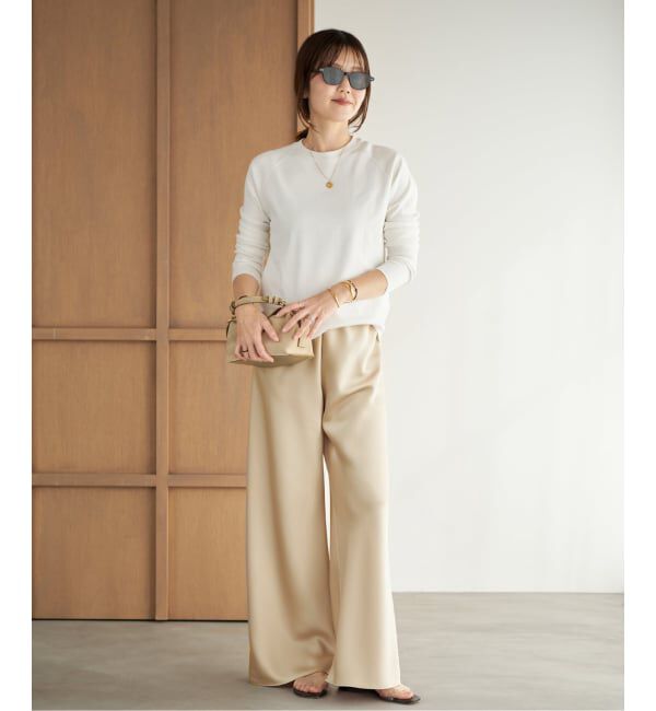 Plage「Satin Bias Relax パンツ」|その他|