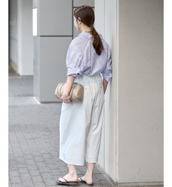 IENA「《追加》ラミーリヨセル2wayシャツ」|シャツ・ブラウス|