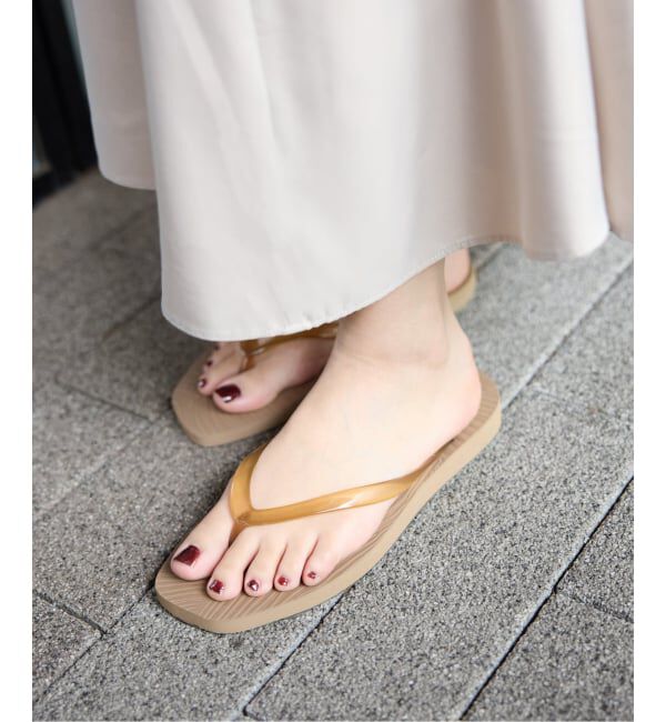 IENA「SLEEPERS/スリーパー Tapered Transparent サンダル」|サンダル|