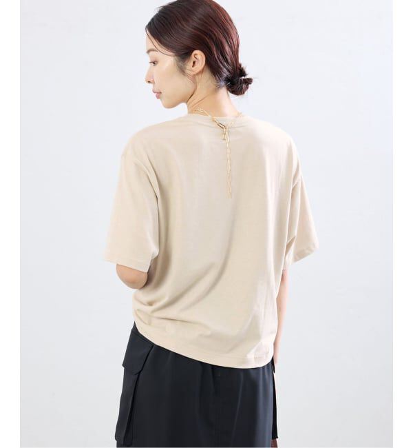 IENA「LOGOプリント PHOTO Tシャツ」|Tシャツ・カットソー|