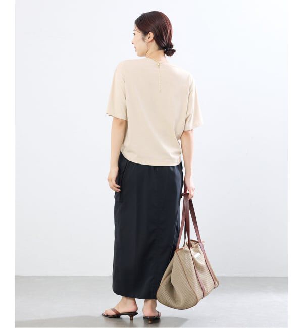 IENA「LOGOプリント PHOTO Tシャツ」|Tシャツ・カットソー|