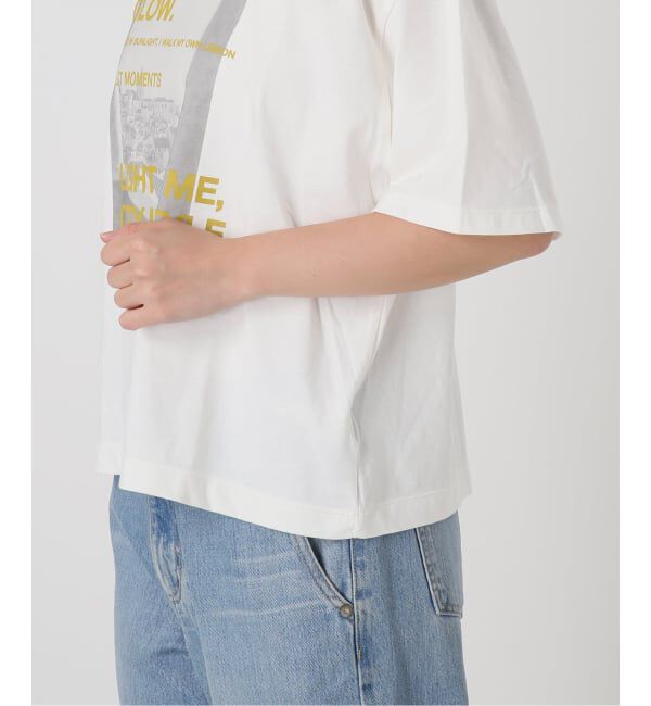IENA「LOGOプリント PHOTO Tシャツ」|Tシャツ・カットソー|