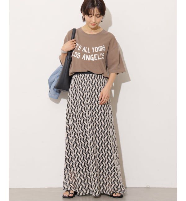 JOURNAL STANDARD relume「【TORRAZZO DONNA/トラッゾドンナ】ジオメトリックレーススカート」|スカート|
