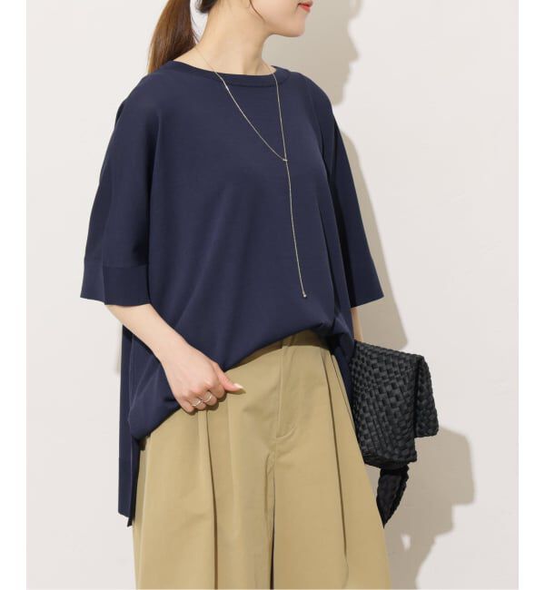 JOURNAL STANDARD relume「《追加6 / 新色》接触冷感 / ウォッシャブルクールポンチョプルオーバー」|ニット・セーター|