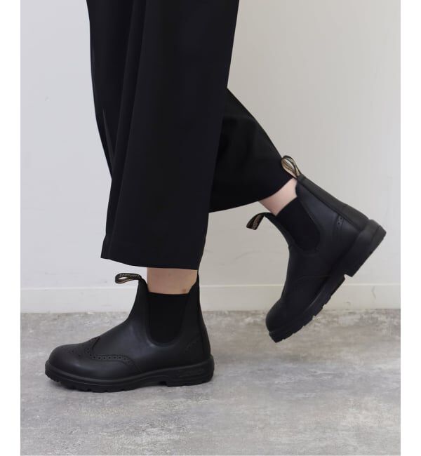 journal standard luxe「【BLUNDSTONE】CLASSICS WING TIP」|ショートブーツ|ブラック