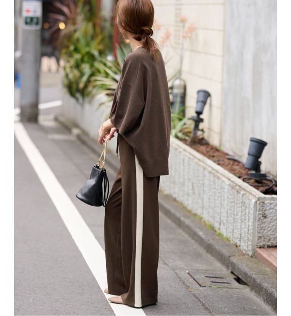 JOURNAL STANDARD relume「《追加2》カットジャージーラインパンツ」|その他|
