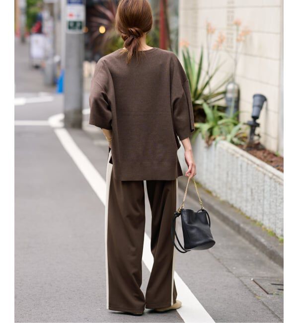 JOURNAL STANDARD relume「《追加2》カットジャージーラインパンツ」|その他|
