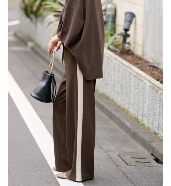 JOURNAL STANDARD relume「《追加2》カットジャージーラインパンツ」|その他|