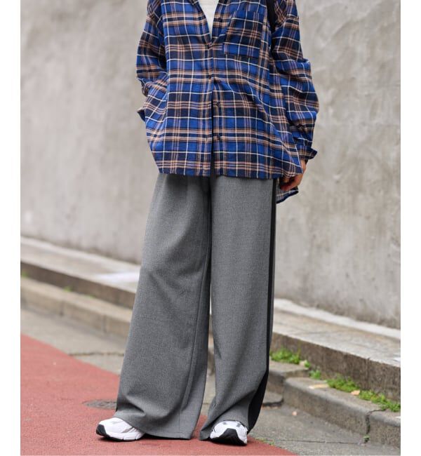 JOURNAL STANDARD relume「《追加2》カットジャージーラインパンツ」|その他|
