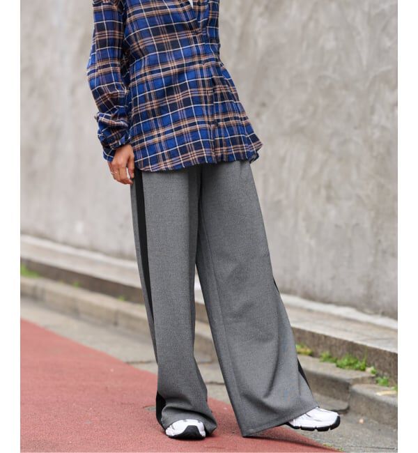 JOURNAL STANDARD relume「《追加2》カットジャージーラインパンツ」|その他|