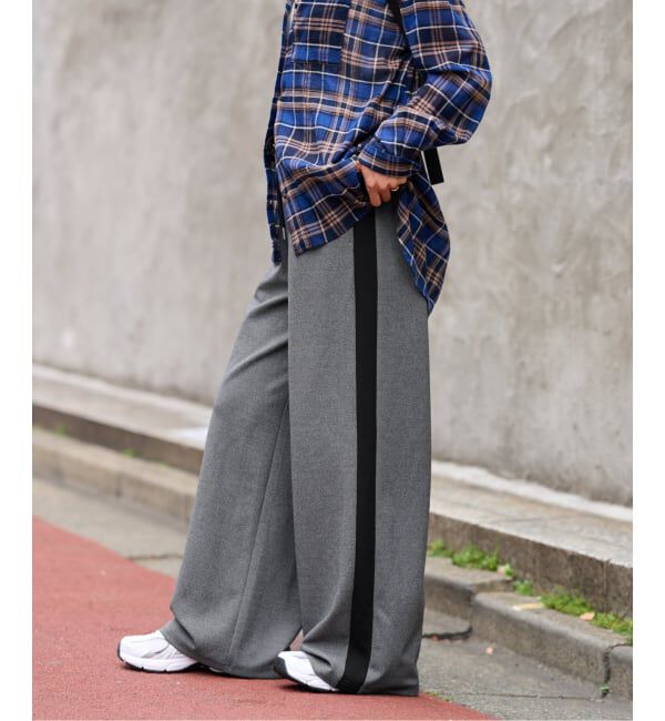 JOURNAL STANDARD relume「《追加2》カットジャージーラインパンツ」|その他|