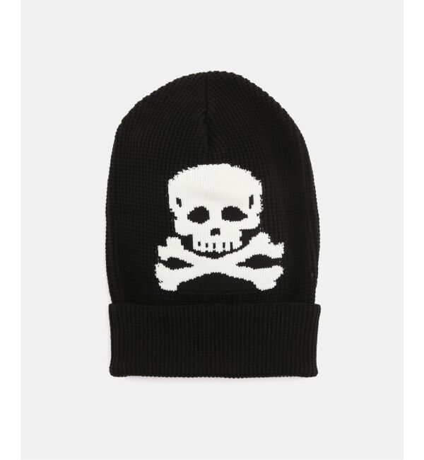Oriens JOURNAL STANDARD「【Ashley Williams】 KNIT SKULL BEANIE」|ニット帽|ブラック