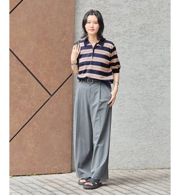 JOURNAL STANDARD「《追加2》ウォッシャブル ポロシャツ」|ニット・セーター|