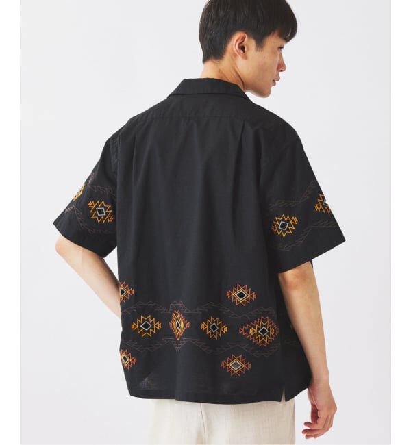 JOURNAL STANDARD relume「PENDLETON / ペンドルトン 別注 &rdquo;カットワーク&rdquo; 刺繍 オープンカラーシャツ」|シャツ・ブラウス|