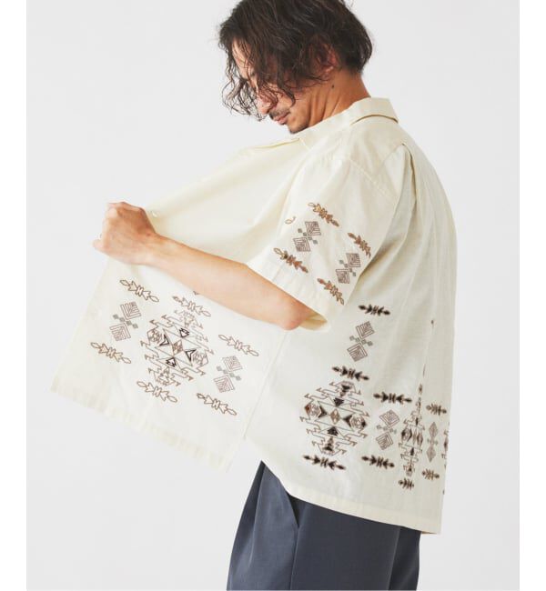 JOURNAL STANDARD relume「PENDLETON / ペンドルトン 別注 &rdquo;カットワーク&rdquo; 刺繍 オープンカラーシャツ」|シャツ・ブラウス|