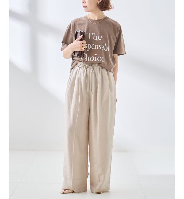 journal standard L'essage「シルクMIXシアー&ストライプパンツ」|その他|