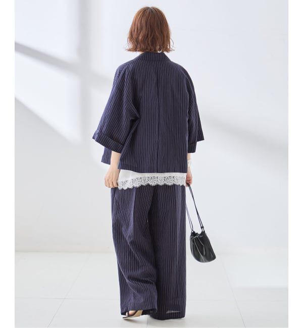 journal standard L'essage「シルクMIXシアー&ストライプパンツ」|その他|