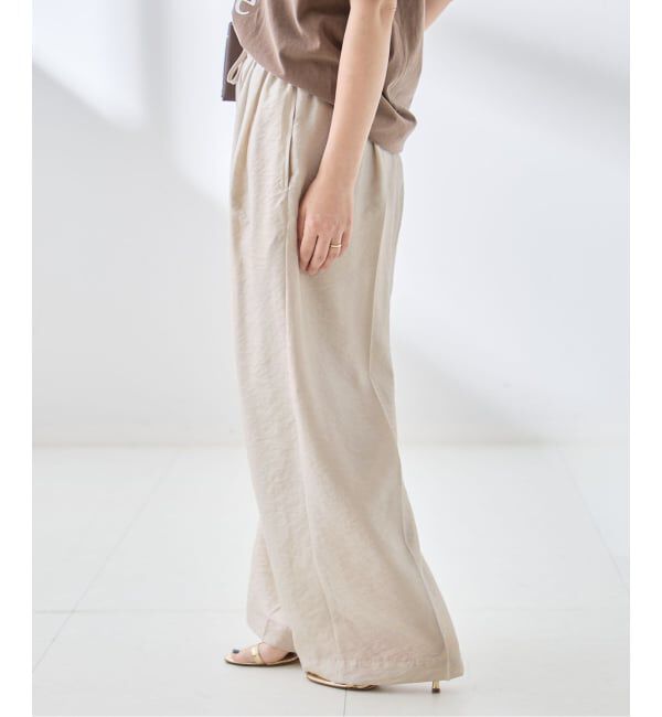 journal standard L'essage「シルクMIXシアー&ストライプパンツ」|その他|