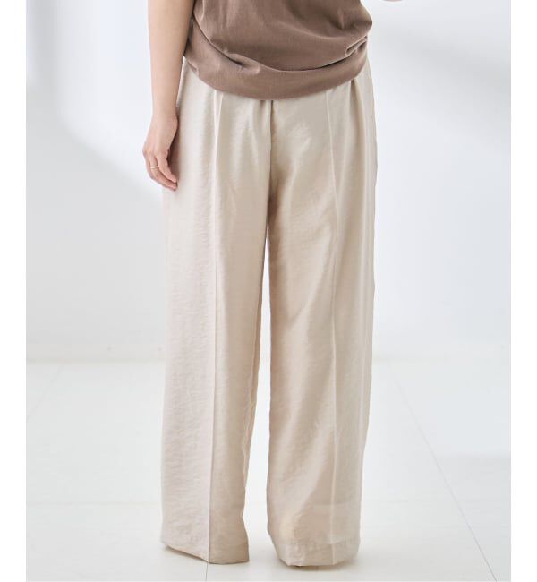journal standard L'essage「シルクMIXシアー&ストライプパンツ」|その他|