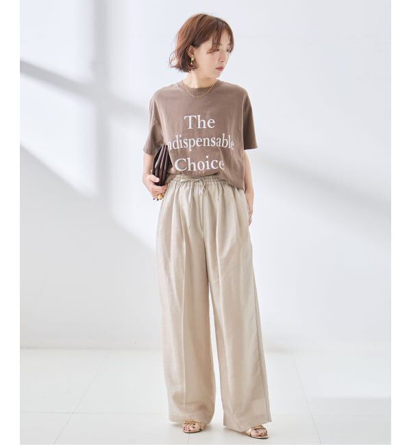 journal standard L'essage「シルクMIXシアー&ストライプパンツ」|その他|