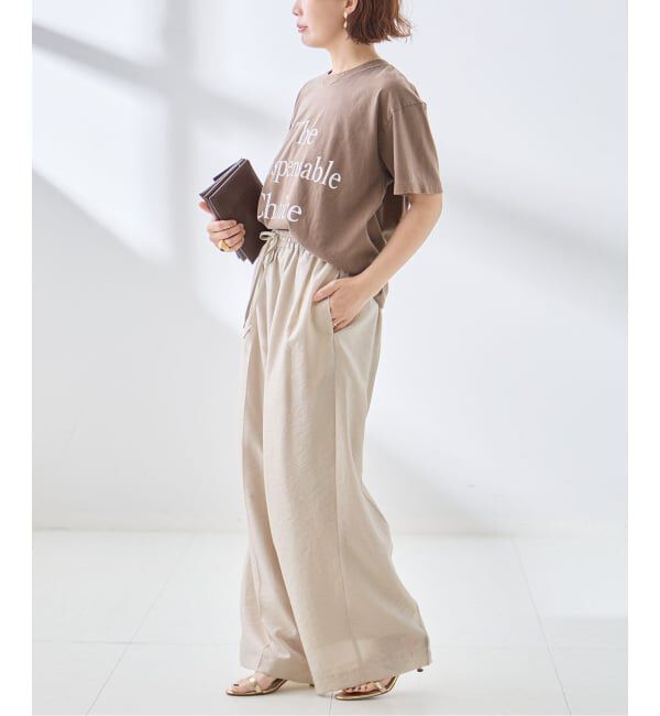 journal standard L'essage「シルクMIXシアー&ストライプパンツ」|その他|
