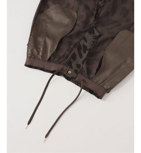 Spick and Span「《セットアップ可》アートレオパードタックイージーパンツ」|その他|