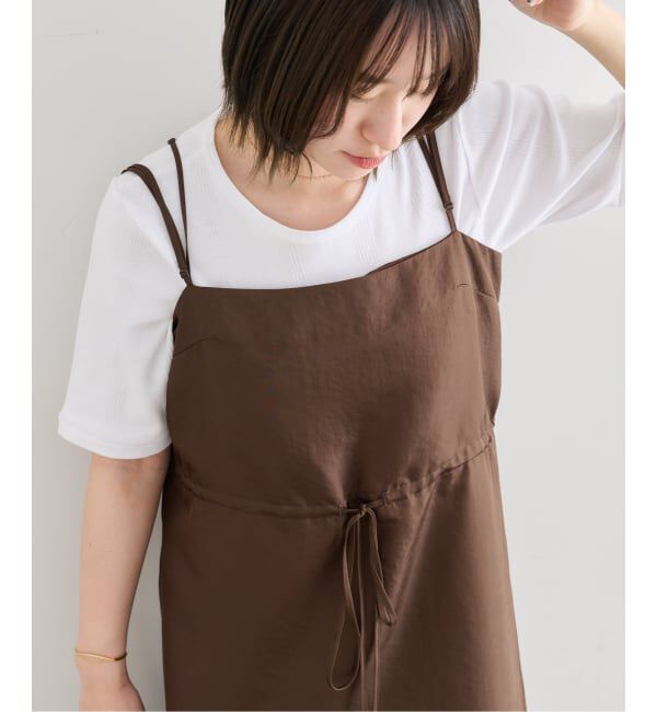 U by SPICK&SPAN「Atelier Edition/アトリエ エディション FLOUNCE DETAIL DRESS」|ワンピース|