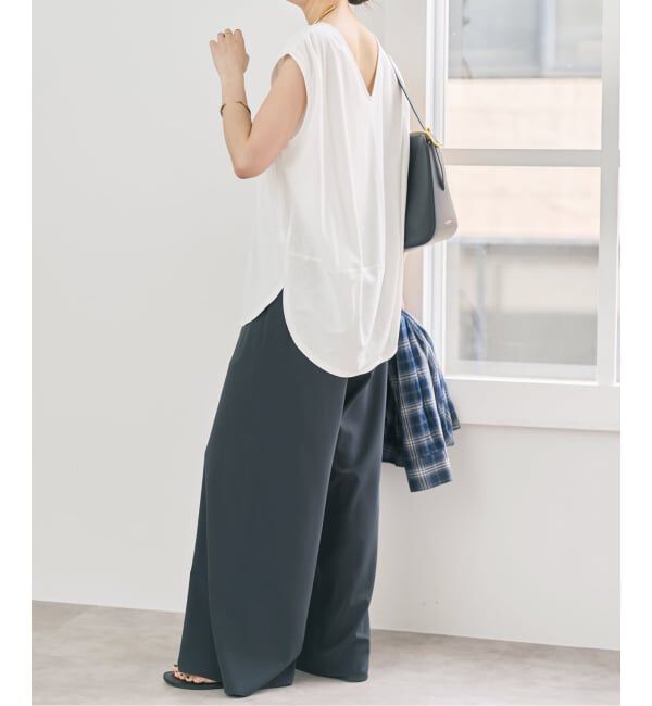 Spick and Span「汗染み防止バックドレーププルオーバー」|Tシャツ・カットソー|