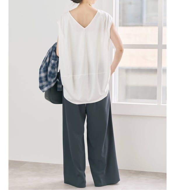 Spick and Span「汗染み防止バックドレーププルオーバー」|Tシャツ・カットソー|