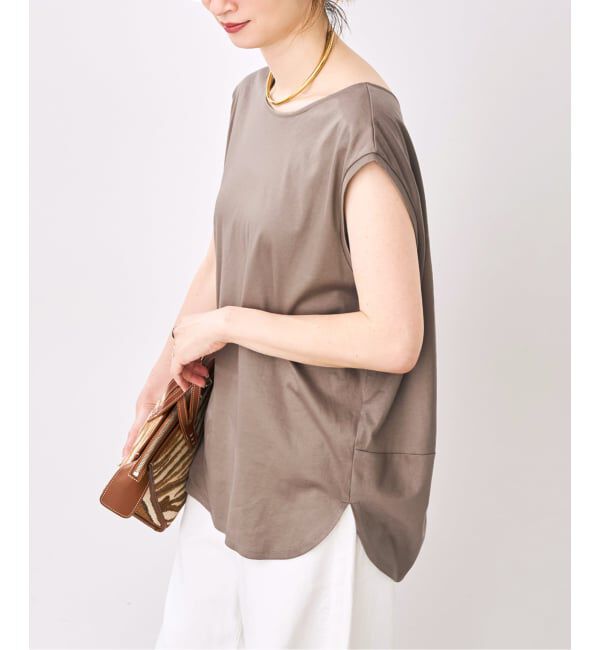 Spick and Span「汗染み防止バックドレーププルオーバー」|Tシャツ・カットソー|