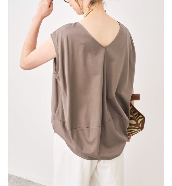 Spick and Span「汗染み防止バックドレーププルオーバー」|Tシャツ・カットソー|