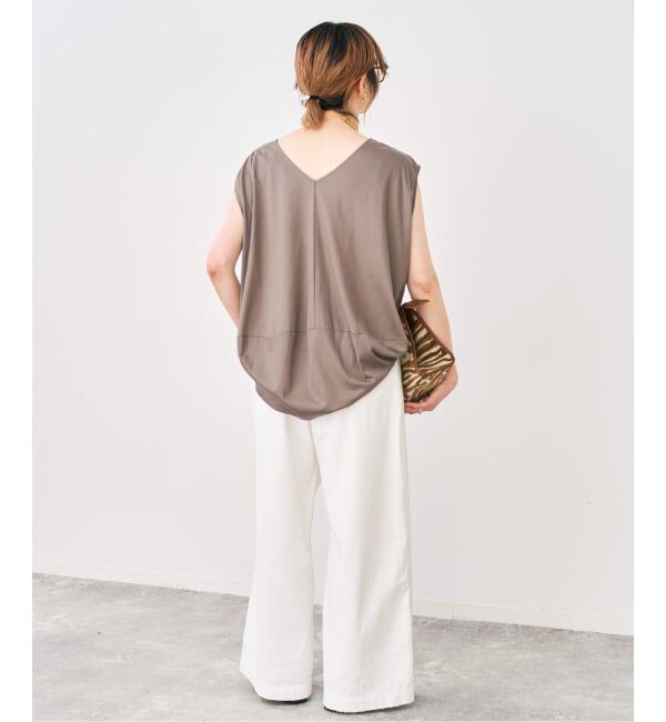 Spick and Span「汗染み防止バックドレーププルオーバー」|Tシャツ・カットソー|
