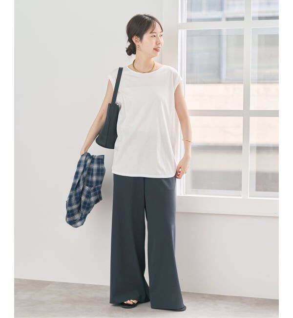 Spick and Span「汗染み防止バックドレーププルオーバー」|Tシャツ・カットソー|