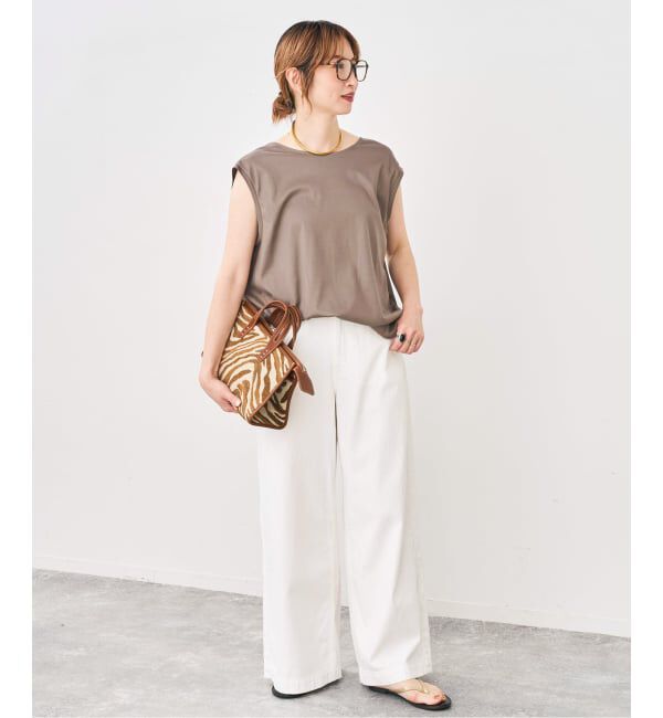 Spick and Span「汗染み防止バックドレーププルオーバー」|Tシャツ・カットソー|