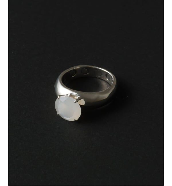 Spick and Span「【SAMH by LILAS】 MELTED MOON RING SV」|リング|