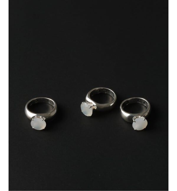Spick and Span「【SAMH by LILAS】 MELTED MOON RING SV」|リング|