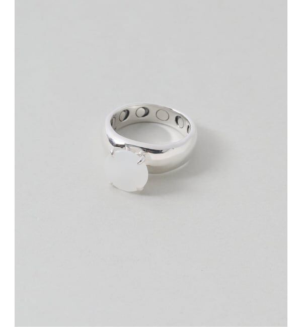 Spick and Span「【SAMH by LILAS】 MELTED MOON RING SV」|リング|