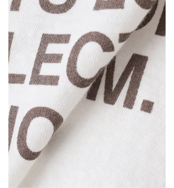 FRAMeWORK「≪WEB限定 / 追加予約≫クロップドスリーブロゴロンT」|Tシャツ・カットソー|
