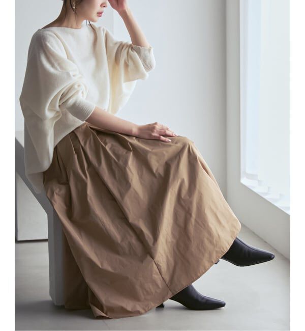 NOBLE「《追加予約・WEB限定カラーあり》ファインウールドルマンプルオーバー」|ニット・セーター|