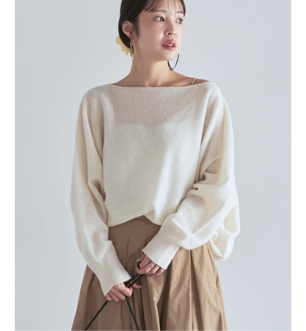 NOBLE「《追加予約・WEB限定カラーあり》ファインウールドルマンプルオーバー」|ニット・セーター|
