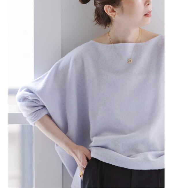 NOBLE「《追加予約・WEB限定カラーあり》ファインウールドルマンプルオーバー」|ニット・セーター|