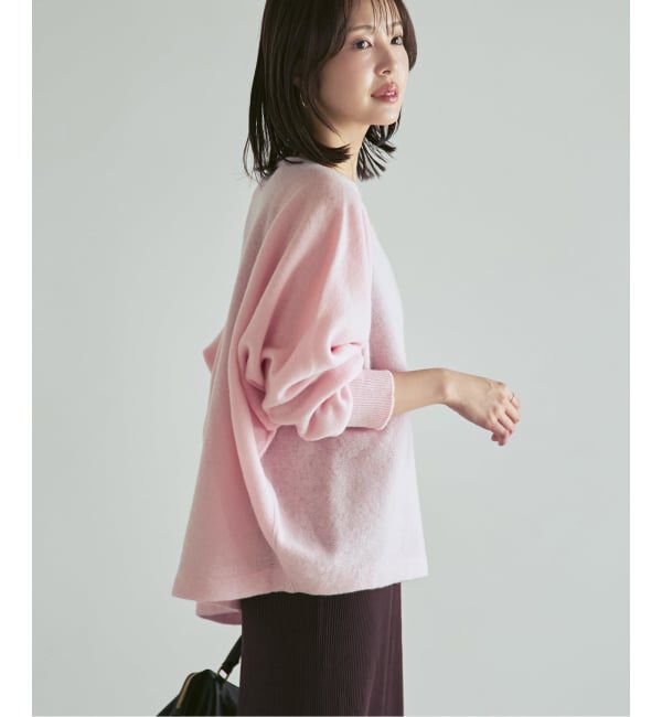 NOBLE「《追加予約・WEB限定カラーあり》ファインウールドルマンプルオーバー」|ニット・セーター|