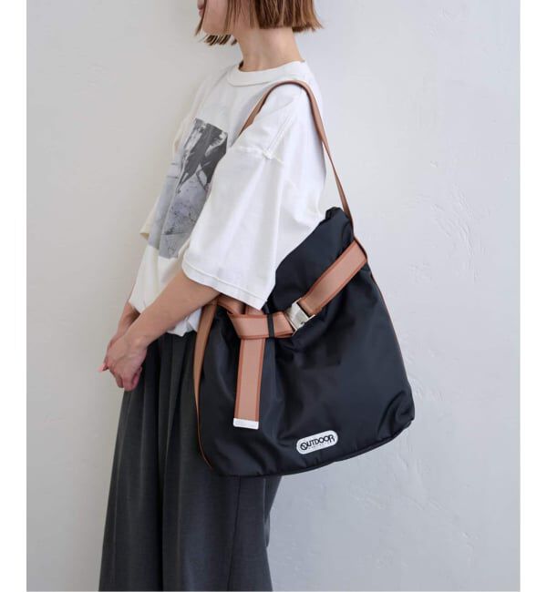U by SPICK&SPAN「《WEB限定 / 追加》OUTDOOR/アウドア 別注Puilting 2way tote 17」|ショルダー・メッセンジャー|