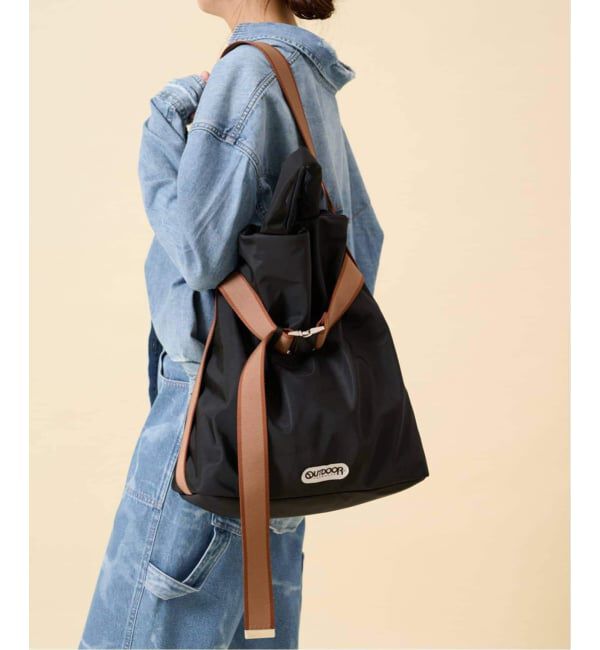U by SPICK&SPAN「《WEB限定 / 追加》OUTDOOR/アウドア 別注Puilting 2way tote 17」|ショルダー・メッセンジャー|